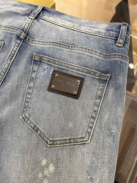 Мужские джинсы Dolce & Gabbana мужской джинса бирюзовый 153166-8