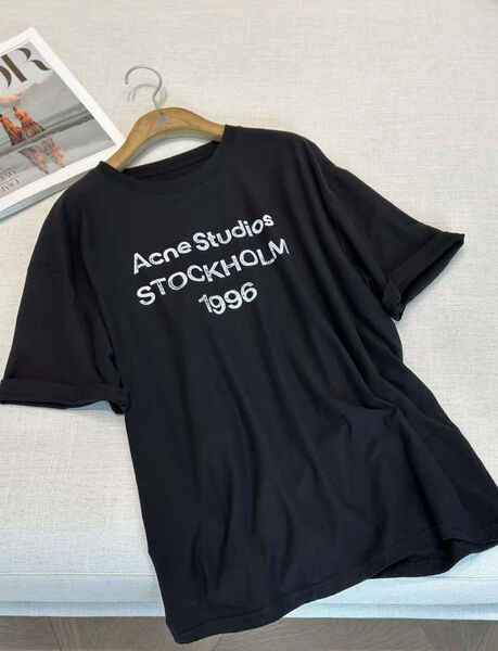 Футболка Acne Studios женский черный 147952-4