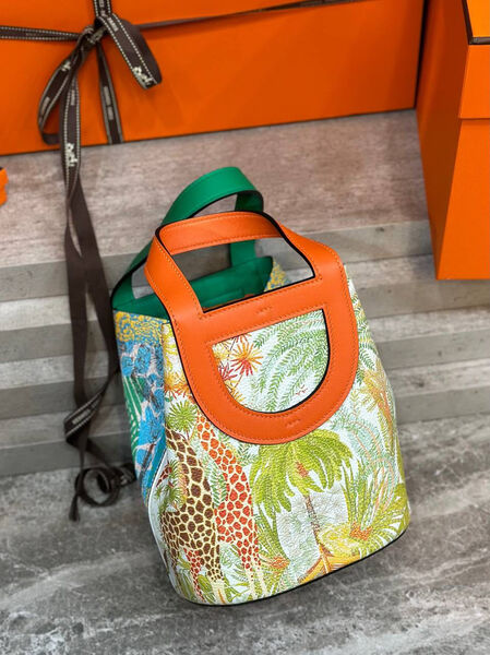 Сумка Hermès женский кожа swift болотный 110779-2