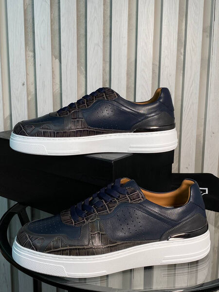 Мужские кеды Philipp Plein мужской кожа 144354-5
