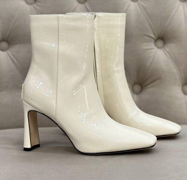 Ботильоны Jimmy Choo женский кожа бежевый 134893