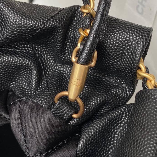 Сумка Chanel 22 женский кожа черный 126349-7