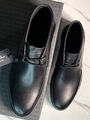 Мужские ботинки Zegna мужской кожа черный 168180-5