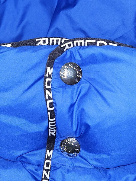 Мужской пуховик Moncler мужской бирюзовый 169844-6