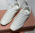 Кроссовки Miu Miu женский кожа белый 156685-1