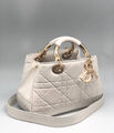 Сумка Christian Dior Lady женский кожа белый 102711-2