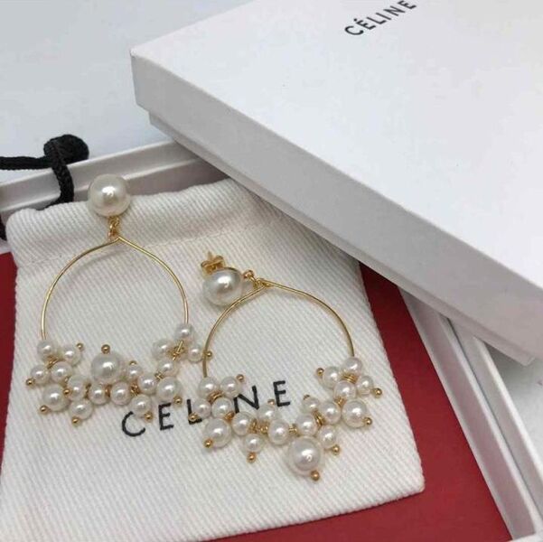 Серьги Celine бронзовый 70503-2