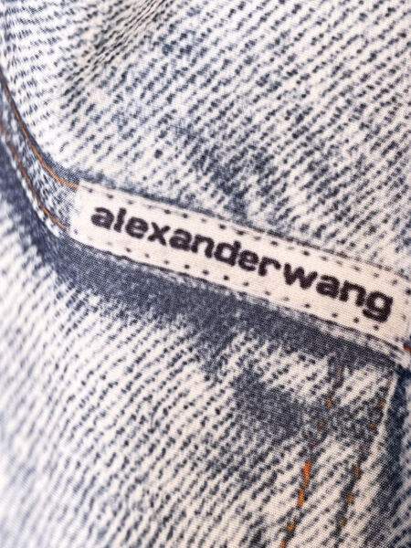 Костюм Alexander Wang женский джинса бирюзовый 152298-6