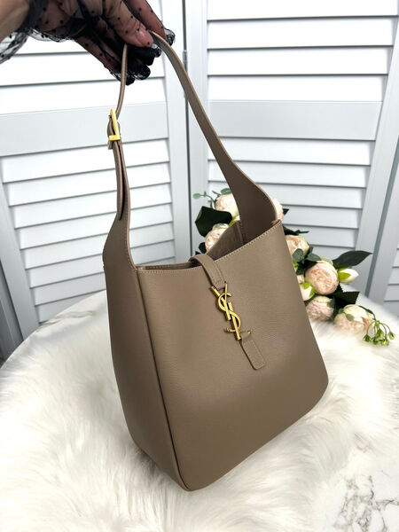 Сумка Saint Laurent женский кожа бежевый 143497-6