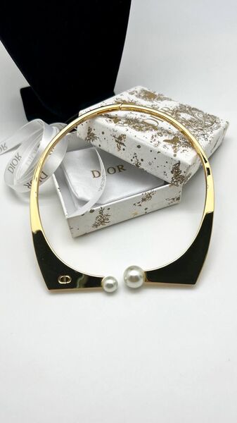 Колье Dior бронзовый 176076-3