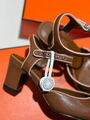 Туфли Hermès женский кожа 183679-3