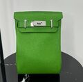 Мужская сумка слинг Hermès мужской кожа салатовый 193865
