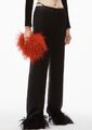 Брюки Alexander Wang женский шелк черный 101256