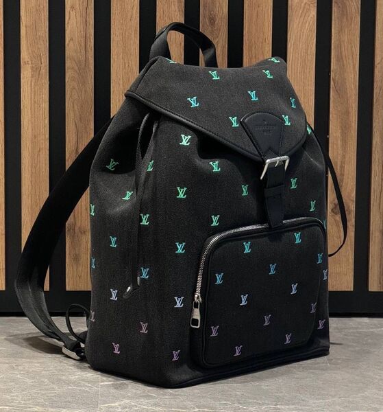 Рюкзак Louis Vuitton женский текстиль черный 192349