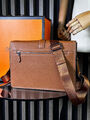 Мужская сумка мессенджер Hermès мужской кожа 134995-7