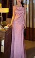 Костюм Chanel женский шелк розовый 150723-1