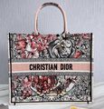 Сумка Christian Dior Book 41 женский текстиль графитовый 74160-1