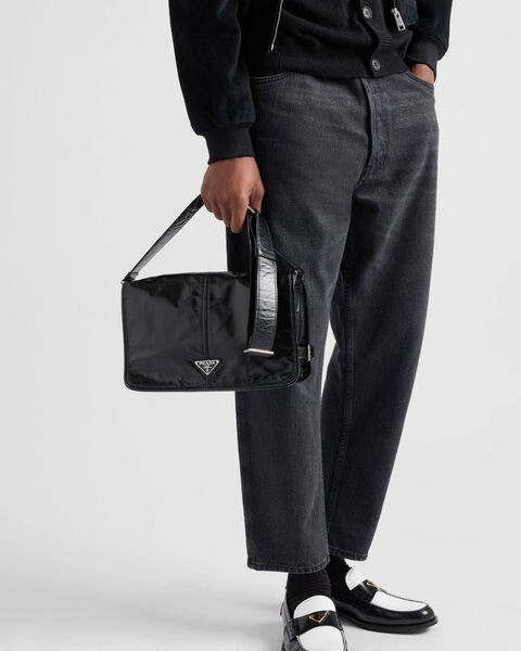 Сумка Prada женский кожа черный 175007-3