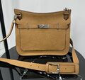 Мужская сумка мессенджер Hermès мужской кожа бежевый 190654-1