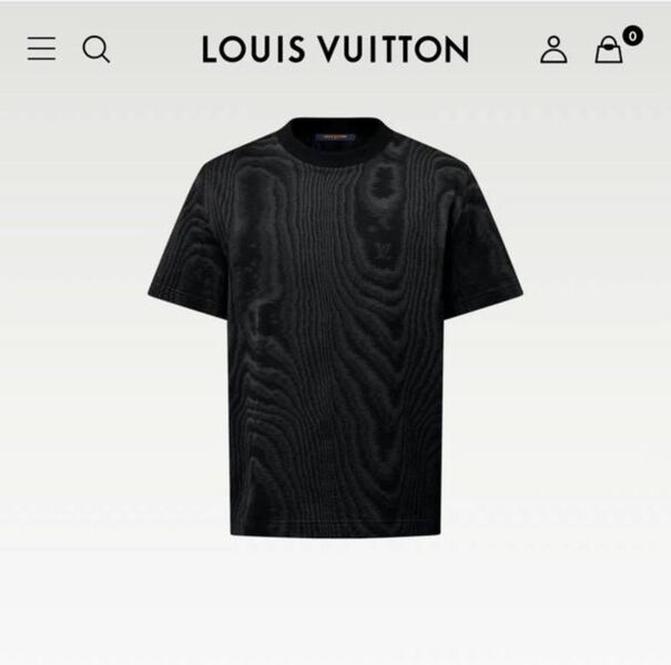 Мужская футболка Louis Vuitton мужской черный 196145-10