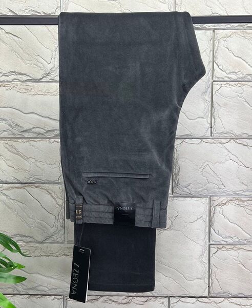 Мужские брюки Zegna мужской графитовый 101873