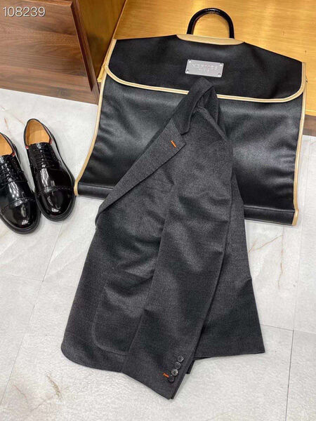 Мужской пиджак Hermès мужской графитовый 130609-4