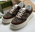 Мужские кеды Gucci мужской кожа 151909-1
