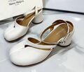 Туфли Maison Margiela женский кожа белый 186413-1