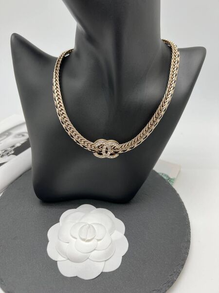 Чокер Chanel бронзовый 175839-2