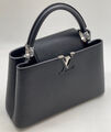 Сумка Louis Vuitton Capucines женский кожа черный 98531-2