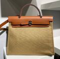 Сумка Hermèsherbag Zip женский кожа бежевый 127294-1