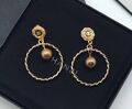 Серьги Chanel бронзовый 70547-1