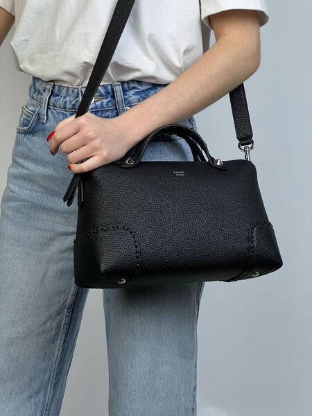 Сумка Fendi женский кожа черный 147792-2