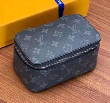 Мужской несессер косметичка Louis Vuitton мужской канва черный 111310