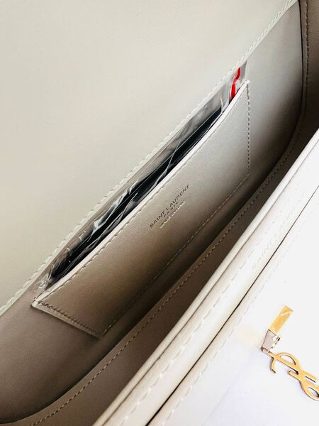 Сумка Saint Laurent женский кожа белый 149765-3