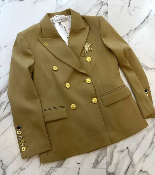 Пиджак Schiaparelli женский болотный 197963