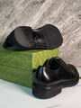 Мужские туфли Gucci мужской кожа черный 171571-5