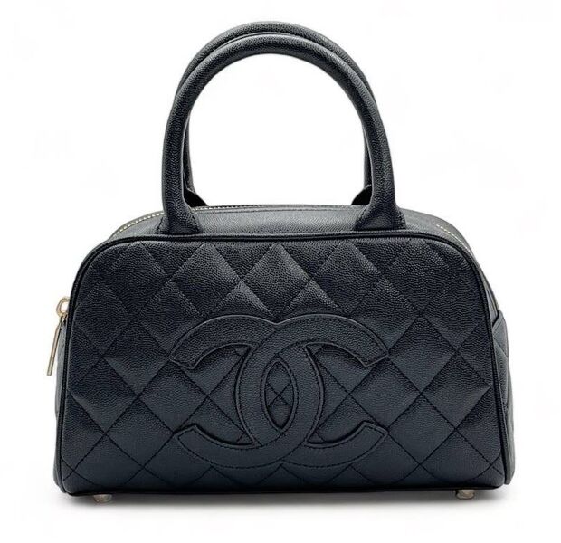 Сумка Chanel женский кожа черный 138493