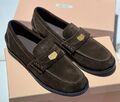 Лоферы Miu Miu женский замша 127950-1