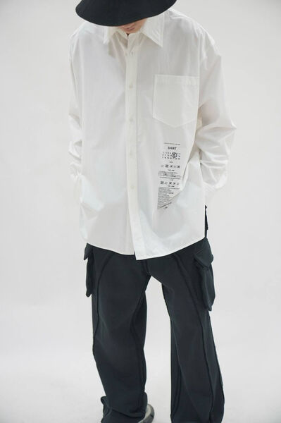 Мужская рубашка Maison Margiela мужской белый 194478-8