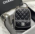 Рюкзак Chanel женский кожа черный 201225-1