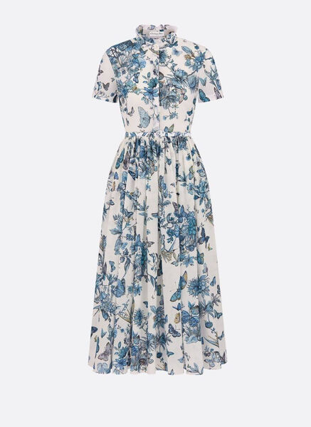 Платье Dior женский бирюзовый 156033-2