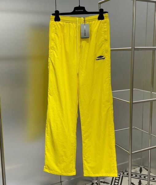 Брюки Balenciaga женский горчичный 141348