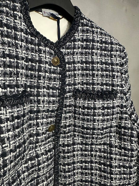 Пиджак утепленный Moncler женский графитовый 161127-2