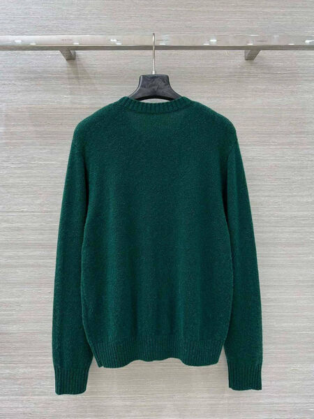 Свитер Ralph Lauren женский вязаная ткань болотный 202345-2
