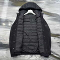 Мужская куртка Moncler мужской черный 200539-4