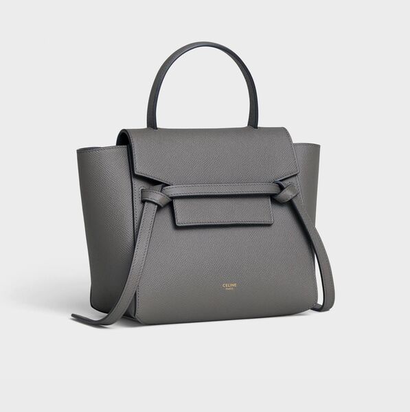Сумка Celine Belt Nano женский графитовый 141394-2