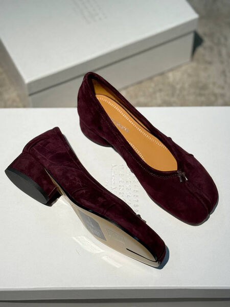 Туфли Maison Margiela женский замша фиолетовый 198839-5