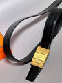 Мужской ремень Hermès мужской кожа черный 152909-2