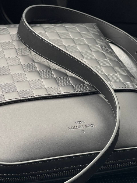 Мужская сумка мессенджер Louis Vuitton мужской кожа черный 42821-5